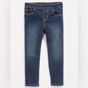 Old Navy Wow Skinny Pull-On Jeans for Toddler Girls | 5T | Dark Wash NEW!!